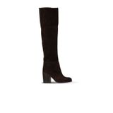 Bueno Shoes Kahverengi Süet Kadın Topuklu Çizme 30wc18722