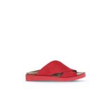 Bueno Shoes Kırmızı Alf Süet Kadın Düz Terlik 01wa5405