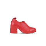 Bueno Shoes Kırmızı Deri Kadın Topuklu Ayakkabı 01WZ7101