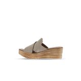 Bueno Shoes Kum Alf Süet Kadın Dolgu Topuklu Terlik 01wa4703