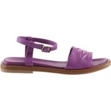 Bueno Shoes Lila Deri Kadın Düz Sandalet