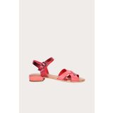 Bueno Shoes Mercan Deri Kadın Topuklu Sandalet 01WS6106