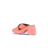 Bueno Shoes Mercan Deri Kadın Topuklu Terlik 01wy12201