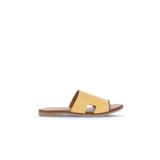 Bueno Shoes Sarı Deri Kadın Düz Terlik 01WA5705