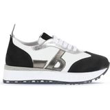 Bueno Shoes Siyah Beyaz Deri Kadın Spor Ayakkabı 01WA8500 - Siyah - Beyaz