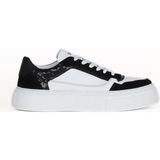 Bueno Shoes Siyah Beyaz Multi Deri Erkek Spor Ayakkabı 16MA8203 16MA8203 - Siyah - Beyaz