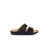 Bueno Shoes Siyah Deri Erkek Düz Terlik 25mt2365