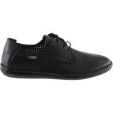 Bueno Shoes Siyah Deri Erkek Günlük Ayakkabı