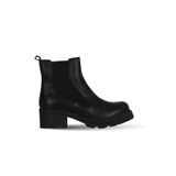 Bueno Shoes Siyah Deri Kadın Dolgu Topuklu Bot 01wd2300