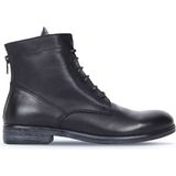 Bueno Shoes Siyah Deri Kadın Düz Bot 01WR4600 01WR4600