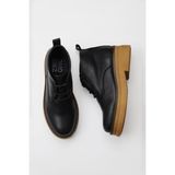 Bueno Shoes Siyah Deri Kadın Düz Bot 01WV0200 01WV0200