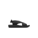 Bueno Shoes Siyah Deri Kadın Düz Sandalet 01wy2303