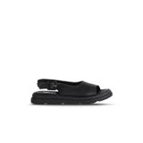 Bueno Shoes Siyah Deri Kadın Düz Sandalet 01wy9404