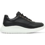 Bueno Shoes Siyah Deri Kadın Spor Ayakkabı 16WA8153 16WA8153