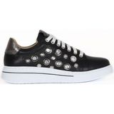 Bueno Shoes Siyah Deri Kadın Spor Ayakkabı 33WA1502 33WA1502