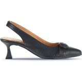 Bueno Shoes Siyah Deri Kadın Topuklu Ayakkabı 01wa1306 01WA1306