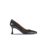 Bueno Shoes Siyah Deri Kadın Topuklu Ayakkabı 01wa1401