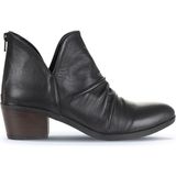 Bueno Shoes Siyah Deri Kadın Topuklu Bot 01WD1103 01WD1103