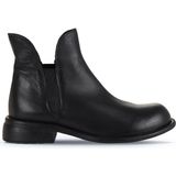 Bueno Shoes Siyah Deri Kadın Topuklu Bot 01WD1900 01WD1900