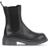 Bueno Shoes Siyah Deri Kadın Topuklu Bot 01WD2100 01WD2100