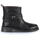 Bueno Shoes Siyah Deri Kadın Topuklu Bot 01WD3901 01WD3901