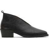 Bueno Shoes Siyah Deri Kadın Topuklu Bot 01WD4004 01WD4004