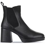 Bueno Shoes Siyah Deri Kadın Topuklu Bot 01WV8100 01WV8100