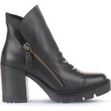 Bueno Shoes Siyah Deri Kadın Topuklu Bot 01WZ0801 01WZ0801