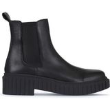 Bueno Shoes Siyah Deri Kadın Topuklu Bot 01WZ6306 01WZ6306