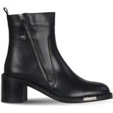 Bueno Shoes Siyah Deri Kadın Topuklu Bot 33WB80005 33WB80005