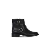 Bueno Shoes Siyah Deri Kadın Topuklu Bot 40wb11401