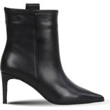 Bueno Shoes Siyah Deri Kadın Topuklu Bot 42WB6253 42WB6253