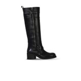Bueno Shoes Siyah Deri Kadın Topuklu Çizme 39wc1435