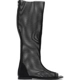 Bueno Shoes Siyah File-deri Kadın Düz Çizme 30wc371 30WC371