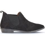 Bueno Shoes Siyah Nubuk Kadın Düz Bot 01WD3604 01WD3604