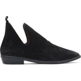 Bueno Shoes Siyah Nubuk Kadın Düz Bot 01WD3605 01WD3605