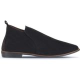 Bueno Shoes Siyah Nubuk Kadın Düz Bot 01WD3700 01WD3700