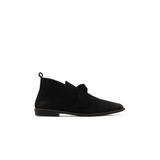 Bueno Shoes Siyah Nubuk Kadın Düz Bot 01wd3702