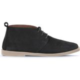 Bueno Shoes Siyah Nubuk Kadın Düz Bot 01WD4206 01WD4206