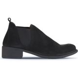 Bueno Shoes Siyah Nubuk Kadın Topuklu Bot 01WD1805 01WD1805