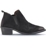 Bueno Shoes Siyah Nubuk Kadın Topuklu Bot 01WD4000 01WD4000