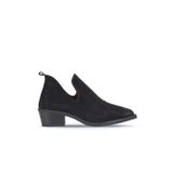 Bueno Shoes Siyah Nubuk Kadın Topuklu Bot 01wd4001