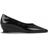 Bueno Shoes Siyah Rugan Kadın Topuklu Ayakkabı