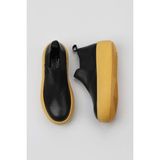 Bueno Shoes Siyah Sarı Deri Kadın Dolgu Topuklu Bot 01WV5505 01WV5505