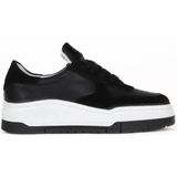 Bueno Shoes Siyah Süet-Deri Kadın Spor Ayakkabı 16WA8212 16WA8212