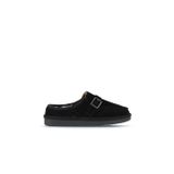 Bueno Shoes Siyah Süet Kadın Düz Terlik 05wt104