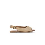 Bueno Shoes Taba Açık Alf Süet Kadın Düz Sandalet 01wa5709