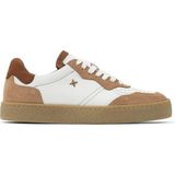 Bueno Shoes Taba Açık/beyaz Multi Deri Kadın Spor Ayakkabı 16WA8207 16WA8207 - Taba - Beyaz