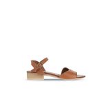 Bueno Shoes Taba Koyu Deri Kadın Sandalet 01wa7308