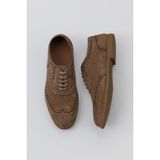 Bueno Shoes Taba Süet Erkek Klasik Ayakkabı10